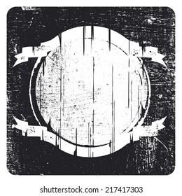 vintage grunge shield
