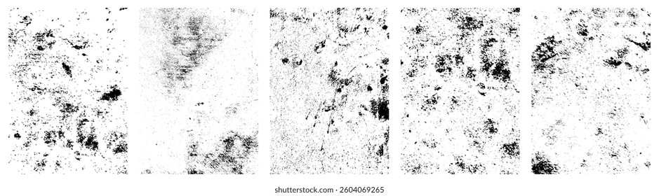 Vintage Grunge Texture Vector illustrator Stain and Dust Effect.Simply Place illustration over any Object to Create grungy Effect.Grunge Urban Texture Backgrounds set