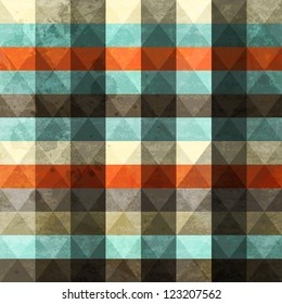 vintage grunge triangle seamless