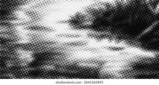 Vintage Halftone Background. Fade Distressed Overlay. Modern Texture. Abstract Pattern. Vector illustration. eps10