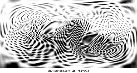 Vintage Halftone Background. Fade Distressed Overlay. Modern Texture. dots modern