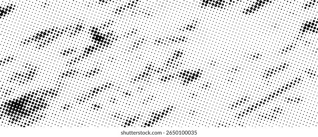 Vintage Halftone Background. Fade Distressed Overlay. Modern Texture. dots modern