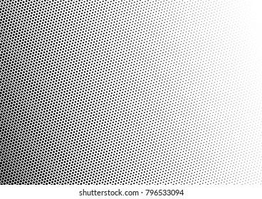 Vintage Halftone Background. Modern Texture. Fade Pattern. Abstract Dotted Backdrop. Vector illustration