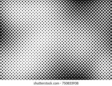 Vintage Halftone Background. Vector illustration