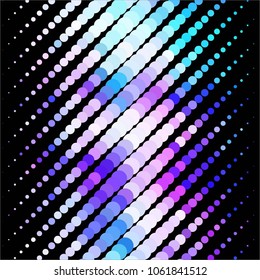 Vintage halftone color dots texture background. Spotted vector Abstract Texture
