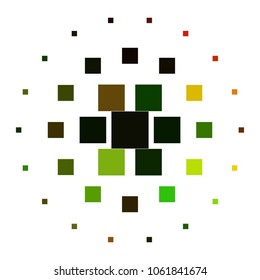 Vintage halftone color dots texture background. Spotted vector Abstract Texture
