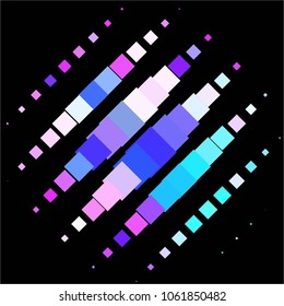 Vintage halftone color dots texture background. Spotted vector Abstract Texture
