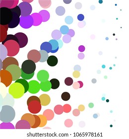 Vintage halftone color dots texture background. Spotted vector Abstract Texture
