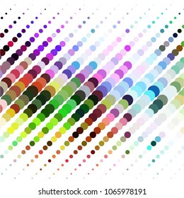 Vintage halftone color dots texture background. Spotted vector Abstract Texture
