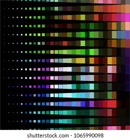 Vintage halftone color dots texture background. Squared vector Abstract Texture
