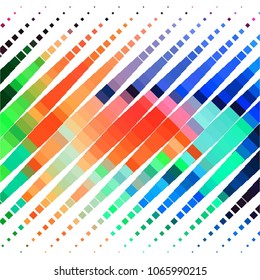 Vintage halftone color dots texture background. Squared vector Abstract Texture
