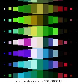 Vintage halftone color dots texture background. Squared vector Abstract Texture
