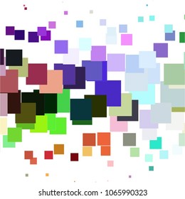 Vintage halftone color dots texture background. Squared vector Abstract Texture
