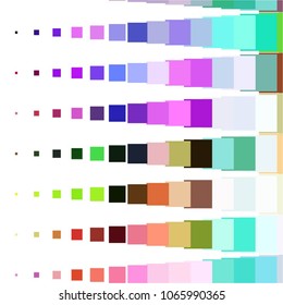 Vintage halftone color dots texture background. Squared vector Abstract Texture
