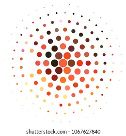 Vintage halftone color dots texture background. Spotted vector Abstract Texture
