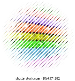 Vintage halftone color dots texture background. Spotted vector Abstract Texture
