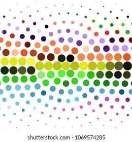 Vintage halftone color dots texture background. Spotted vector Abstract Texture
