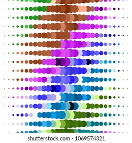 Vintage halftone color dots texture background. Spotted vector Abstract Texture

