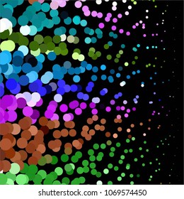 Vintage halftone color dots texture background. Spotted vector Abstract Texture
