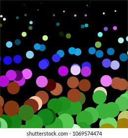 Vintage halftone color dots texture background. Spotted vector Abstract Texture
