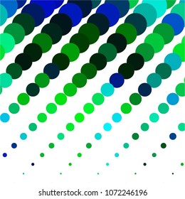 Vintage halftone color dots texture background. Spotted vector Abstract Texture
