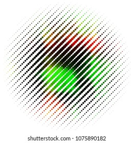 Vintage halftone color dots texture background. Spotted vector Abstract Texture
