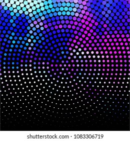 Vintage halftone color dots texture background. Spotted vector Abstract Texture

