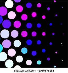 Vintage halftone color dots texture background. Spotted vector Abstract Texture
