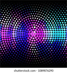 Vintage halftone color dots texture background. Spotted vector Abstract Texture

