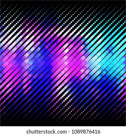 Vintage halftone color dots texture background. Spotted vector Abstract Texture
