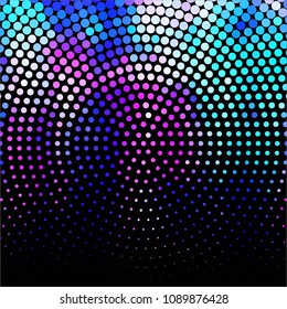 Vintage halftone color dots texture background. Spotted vector Abstract Texture
