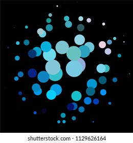 Vintage halftone color dots texture background. Spotted vector Abstract Texture
