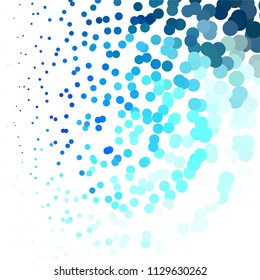 Vintage halftone color dots texture background. Spotted vector Abstract Texture
