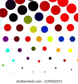 Vintage halftone color dots texture background. Spotted vector Abstract Texture
