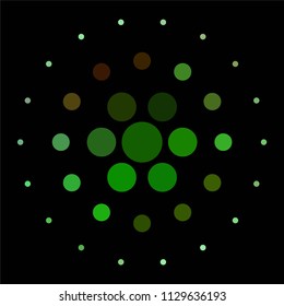 Vintage halftone color dots texture background. Spotted vector Abstract Texture
