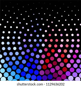 Vintage halftone color dots texture background. Spotted vector Abstract Texture
