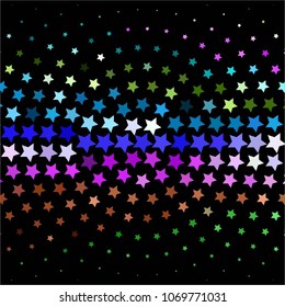 Vintage halftone color star texture background. Star vector Abstract Texture
