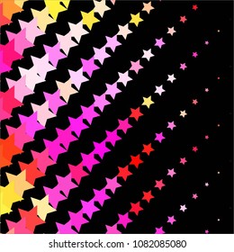 Vintage halftone color star texture background. Star vector Abstract Texture
