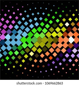 Vintage halftone color texture background. Squared vector Abstract Texture

