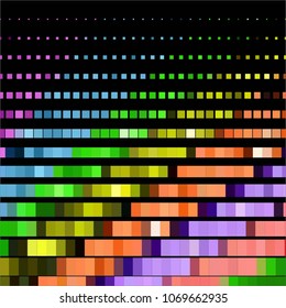 Vintage halftone color texture background. Squared vector Abstract Texture
