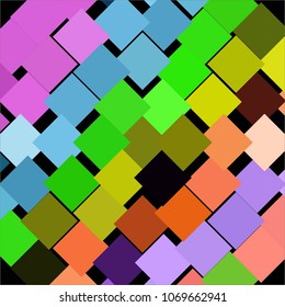 Vintage halftone color texture background. Squared vector Abstract Texture
