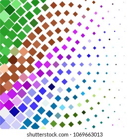 Vintage halftone color texture background. Squared vector Abstract Texture
