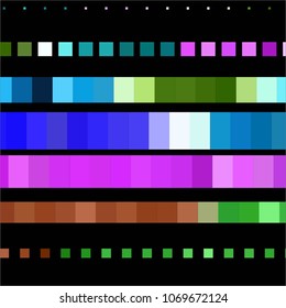 Vintage halftone color texture background. Squared vector Abstract Texture
