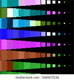Vintage halftone color texture background. Squared vector Abstract Texture
