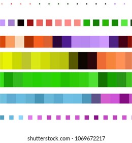 Vintage halftone color texture background. Squared vector Abstract Texture
