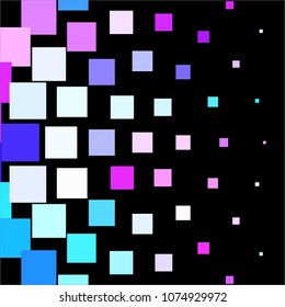 Vintage halftone color texture background. Squared vector Abstract Texture
