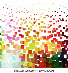Vintage halftone color texture background. Squared vector Abstract Texture

