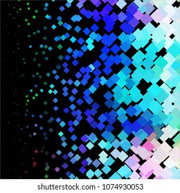 Vintage halftone color texture background. Squared vector Abstract Texture
