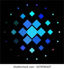 Vintage halftone color texture background. Squared vector Abstract Texture
