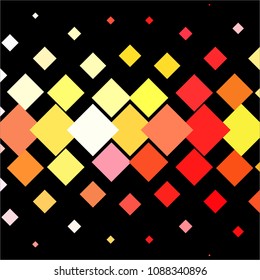 Vintage halftone color texture background. Squared vector Abstract Texture
